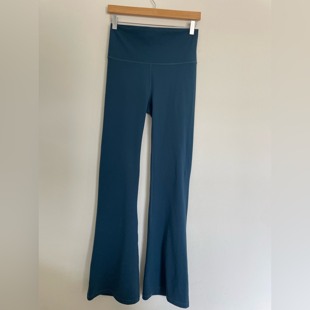 Fabletics PureLuxe Ultra High-Waisted Flare Blue Nova